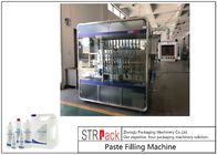 50ML-2500ML آلة تعبئة المعجون قدرة إنتاجية عالية لزيوت التشحيم