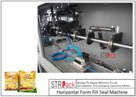 آلة تعبئة الأكياس الصناعية للأغذية / الكيماويات مع حشو مثقب مؤازر
