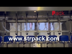 20L طبل بلاستيكي جيري يمكن السائل صافي وزن آلة تعبئة آلة السد آلة وسم