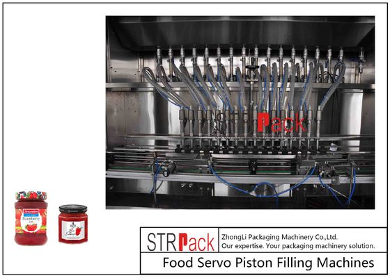 آلة تعبئة صلصة المربى بالكاتشب 4500B / H 1000ml من الفولاذ المقاوم للصدأ