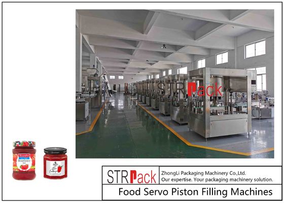 آلة تعبئة صلصة المربى بالكاتشب 4500B / H 1000ml من الفولاذ المقاوم للصدأ