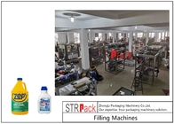 آلة تعبئة السوائل الأوتوماتيكية المضادة للتآكل لمنظف الأرضيات منظف الزجاجة