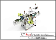 آلة وسم زجاجة عصير مزدوجة الجانبين عالية الدقة مع التكنولوجيا المتقدمة