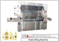 آلة تعبئة معجون زجاجة الحيوانات الأليفة آلة التعبئة والتغليف لزيت الطبخ 350ML-5L